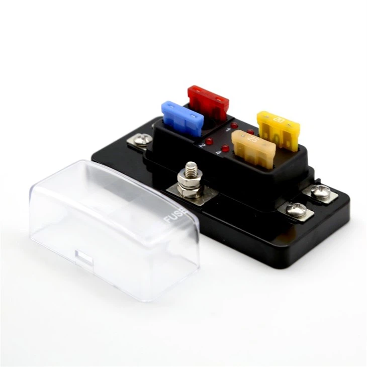 4 way Blade Fuse Block